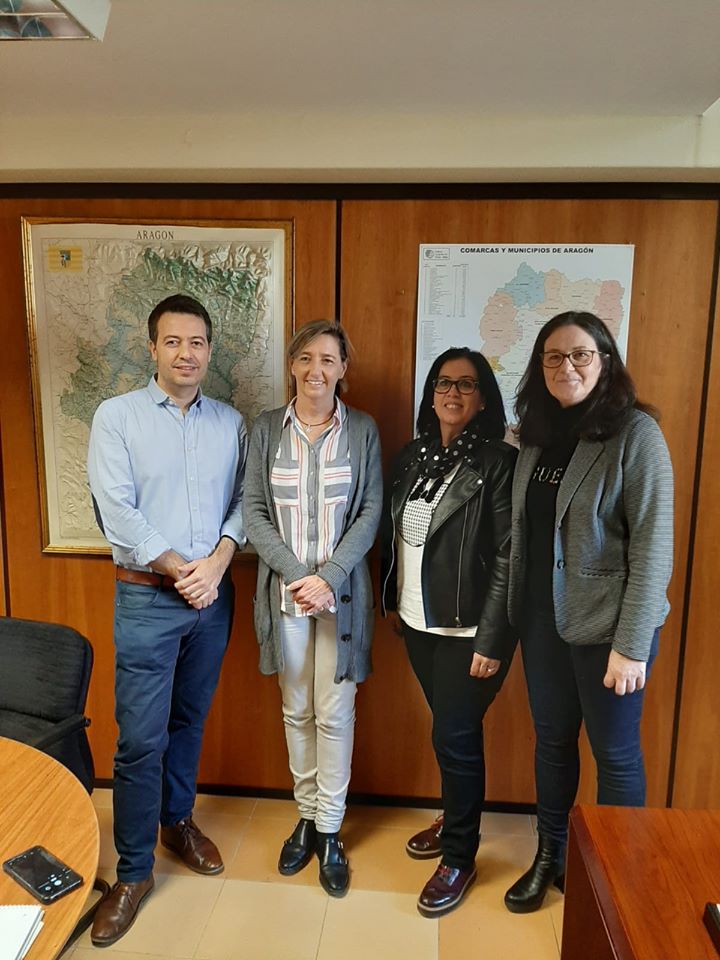 Isabel Terán, presidenta de la Asociación de Comercio de Binéfar y Litera