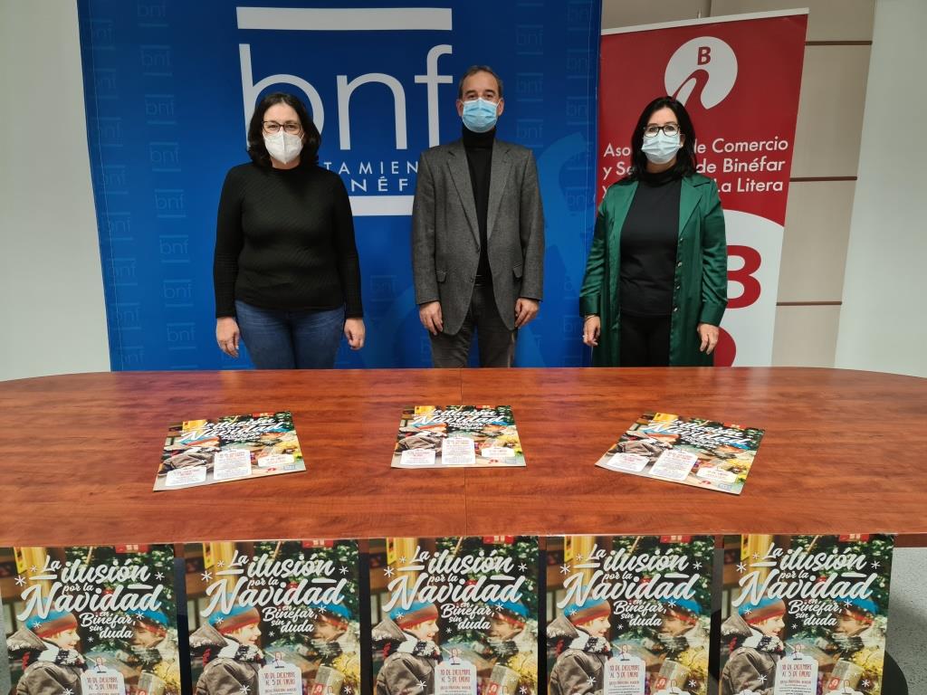 Rueda de prensa Navidad Comercio de Binéfar