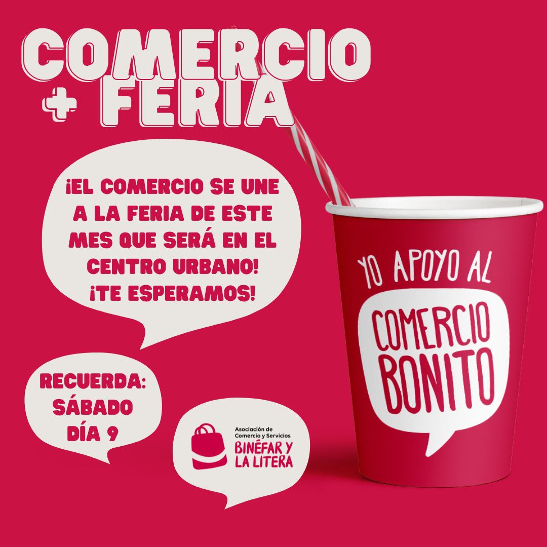 Comercio Proximidad + Feria en Binéfar